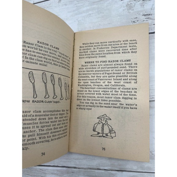 1974 How to Catch Shellfish Vintage Paperback Book By Charles White - Picture 8 of 9